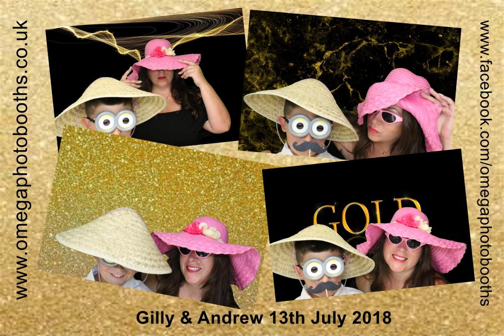 Gilly & Andrew's Wedding | View more photos from the event at gallery.omegaphotobooths.co.uk/u/Omega-Photobooths/Gilly-Andrews-Wedding